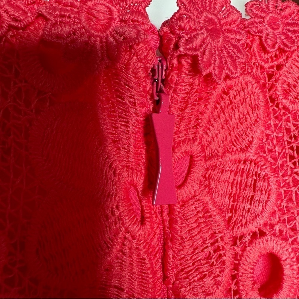 Kate Spade Shore Thing Lace Shift Dress in Peach Sherbet Size 4 - Picture 6 of 10